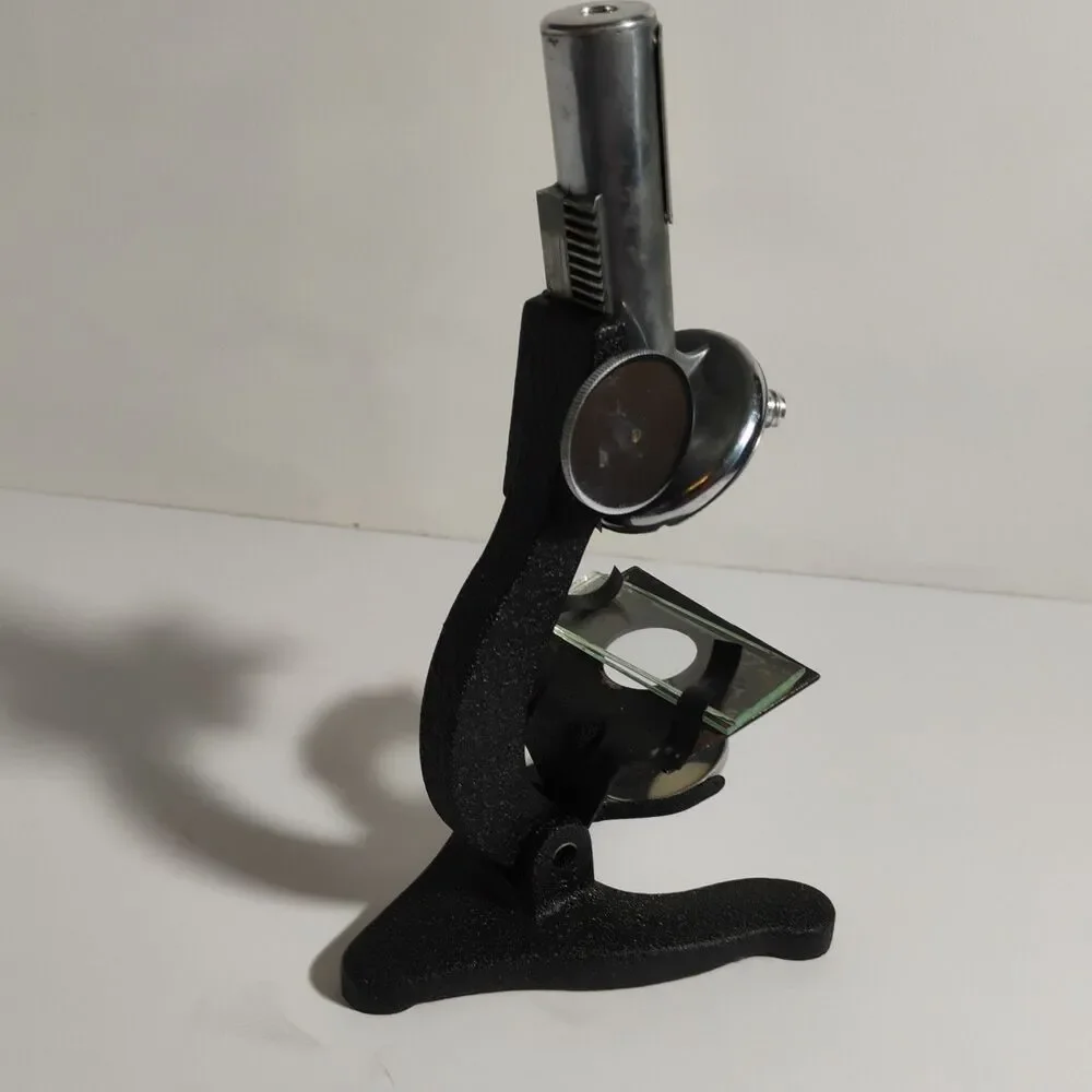 Vintage Ring Optical Company Power 60-90-150 Microscope Rochester, N.Y. U.S.A.
